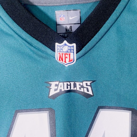 Philadelphia Eagles Football Jersey | Go Birds | NFL | Size Medium Kids | NFC - Picture 14 of 16